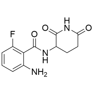 2-Amino-N-(2,6-dioxo-3-piperidinyl)-6-fluorobenzamide