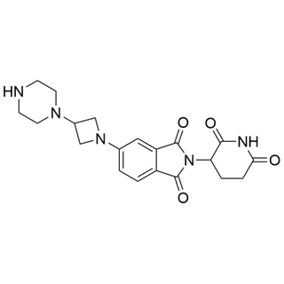 2-(2,6-dioxopiperidin-3-yl)-5-(3-(piperazin-1-yl)azetidin-1-yl)isoindoline-1,3-dione