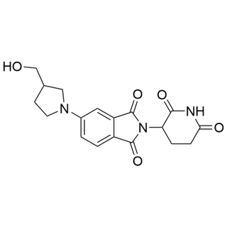 2-(2,6-dioxopiperidin-3-yl)-5-(3-(hydroxymethyl)pyrrolidin-1-yl)isoindoline-1,3-dione