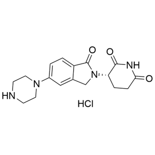 (S)-3-(1-oxo-5-(piperazin-1-yl)isoindolin-2-yl)piperidine-2,6-dione hydrochloride