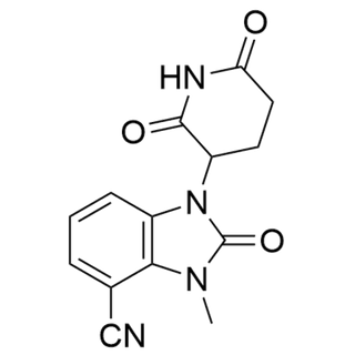 1-(2,6-dioxopiperidin-3-yl)-3-methyl-2-oxo-2,3-dihydro-1H-benzo[d]imidazole-4-carbonitrile