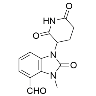 1-(2,6-dioxopiperidin-3-yl)-3-methyl-2-oxo-2,3-dihydro-1H-benzo[d]imidazole-4-carbaldehyde