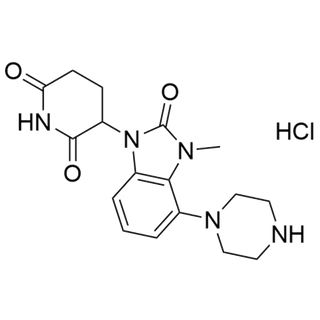 3-(3-methyl-2-oxo-4-(piperazin-1-yl)-2,3-dihydro-1H-benzo[d]imidazol-1-yl)piperidine-2,6-dione hydrochloride