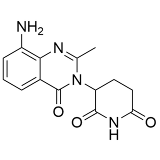 3-(8-amino-2-methyl-4-oxoquinazolin-3(4H)-yl)piperidine-2,6-dione