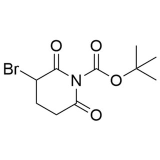 tert-butyl 3-bromo-2,6-dioxo-piperidine-1-carboxylate