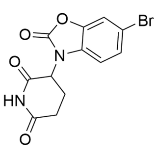 3-(6-bromo-2-oxobenzo[d]oxazol-3(2H)-yl)piperidine-2,6-dione