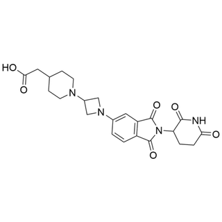 2-(1-(1-(2-(2,6-dioxopiperidin-3-yl)-1,3-dioxoisoindolin-5-yl)azetidin-3-yl)piperidin-4-yl)acetic acid