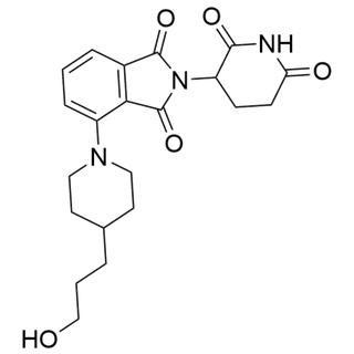 2-(2,6-dioxopiperidin-3-yl)-4-(4-(3-hydroxypropyl)piperidin-1-yl)isoindoline-1,3-dione