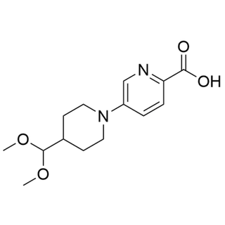 5-(4-(dimethoxymethyl)piperidin-1-yl)picolinic acid