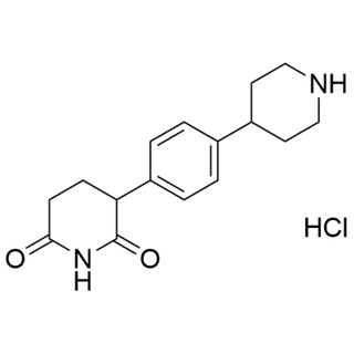 3-(4-(piperidin-4-yl)phenyl)piperidine-2,6-dione hydrcchloride