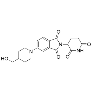 2-(2,6-dioxopiperidin-3-yl)-5-(4-(hydroxymethyl)piperidin-1-yl)isoindoline-1,3-dione