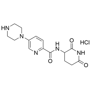 N-(2,6-dioxopiperidin-3-yl)-5-(piperazin-1-yl)picolinamide hydrochloride