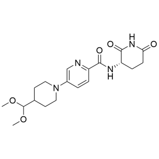 (S)-5-(4-(dimethoxymethyl)piperidin-1-yl)-N-(2,6-dioxopiperidin-3-yl)picolinamide