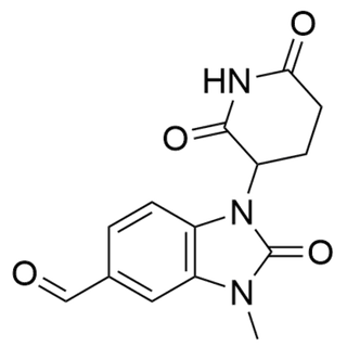 1-(2,6-dioxopiperidin-3-yl)-3-methyl-2-oxo-2,3-dihydro-1H-benzo[d]imidazole-5-carbaldehyde