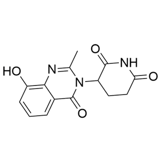 3-(8-hydroxy-2-methyl-4-oxoquinazolin-3(4H)-yl)piperidine-2,6-dione