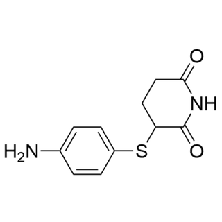 3-((4-aminophenyl)thio)piperidine-2,6-dione