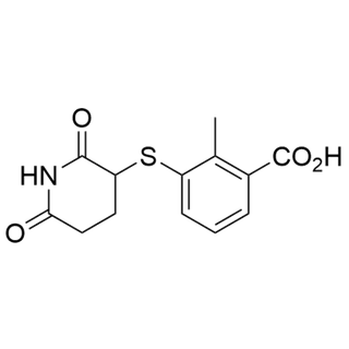 3-((2,6-dioxopiperidin-3-yl)thio)-2-methylbenzoic acid