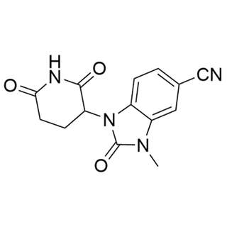 1-(2,6-dioxopiperidin-3-yl)-3-methyl-2-oxo-2,3-dihydro-1H-benzo[d]imidazole-5-carbonitrile