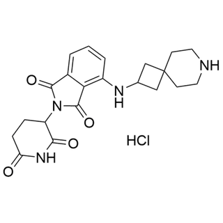 4-((7-azaspiro[3.5]nonan-2-yl)amino)-2-(2,6-dioxopiperidin-3-yl)isoindoline-1,3-dione hydrochloride