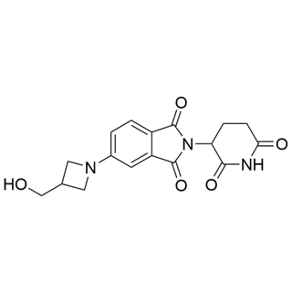 2-(2,6-dioxopiperidin-3-yl)-5-(3-(hydroxymethyl)azetidin-1-yl)isoindoline-1,3-dione