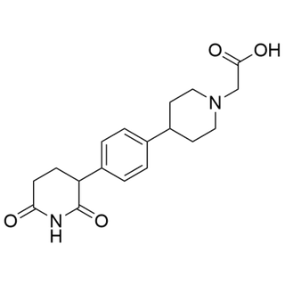 2-(4-(4-(2,6-dioxopiperidin-3-yl)phenyl)piperidin-1-yl)acetic acid