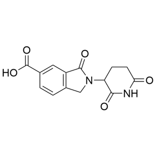 2-(2,6-dioxo-3-piperidyl)-3-oxo-isoindoline-5-carboxylic acid