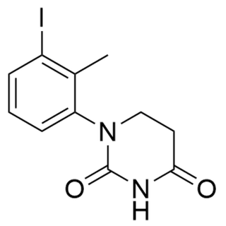 Dihydro-1-(3-iodo-2-methylphenyl)-2,4(1H,3H)-pyrimidinedione