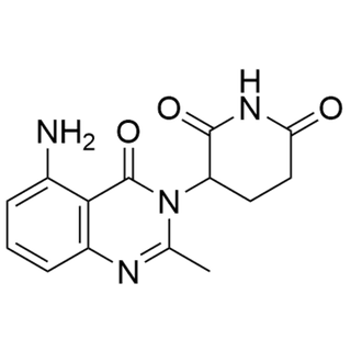 3-(5-Amino-2-methyl-4-oxoquinazolin-3(4H)-yl)piperidine-2,6-dione