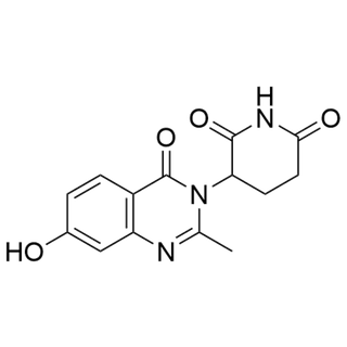 3-(7-hydroxy-2-methyl-4-oxoquinazolin-3(4H)-yl)piperidine-2,6-dione