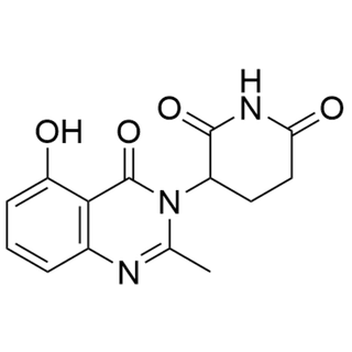 3-(5-hydroxy-2-methyl-4-oxoquinazolin-3(4H)-yl)piperidine-2,6-dione