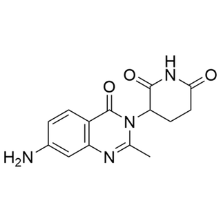 3-(7-amino-2-methyl-4-oxoquinazolin-3(4H)-yl)piperidine-2,6-dione