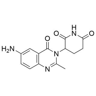 3-(6-amino-2-methyl-4-oxoquinazolin-3(4H)-yl)piperidine-2,6-dione