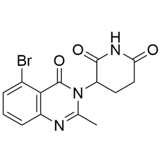 3-(5-bromo-2-methyl-4-oxoquinazolin-3(4H)-yl)piperidine-2,6-dione