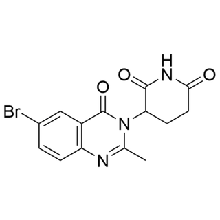 3-(6-bromo-2-methyl-4-oxoquinazolin-3(4H)-yl)piperidine-2,6-dione