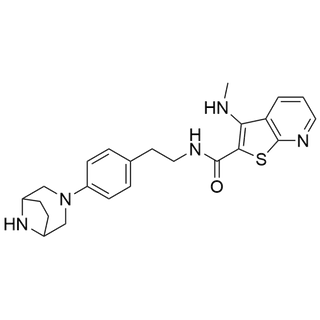 N-(4-(3,8-diazabicyclo[3.2.1]octan-3-yl)phenethyl)-3-(methylamino)thieno[2,3-b]pyridine-2-carboxamide