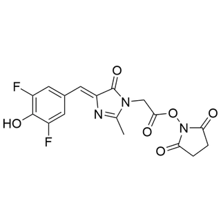 2,5-dioxopyrrolidin-1-yl (Z)-2-(4-(3,5-difluoro-4-hydroxybenzylidene)-2-methyl-5-oxo-4,5-dihydro-1H-imidazol-1-yl)acetate