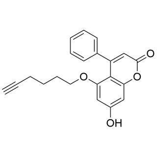 5-(hex-5-yn-1-yloxy)-7-hydroxy-4-phenyl-2H-chromen-2-one