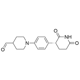 (R)-1-(4-(2,6-dioxopiperidin-3-yl)phenyl)piperidine-4-carbaldehyde