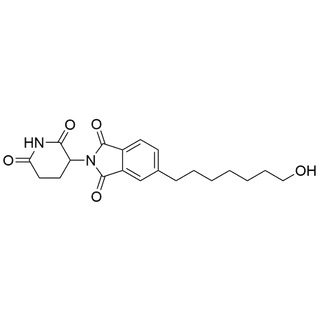 2-(2,6-dioxopiperidin-3-yl)-5-(7-hydroxyheptyl)isoindoline-1,3-dione