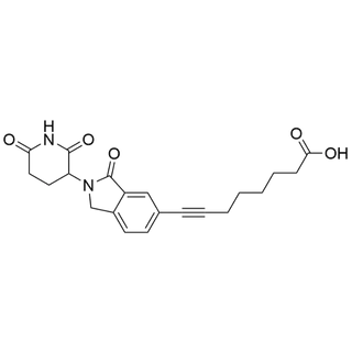 8-(2-(2,6-dioxopiperidin-3-yl)-3-oxoisoindolin-5-yl)oct-7-ynoic acid