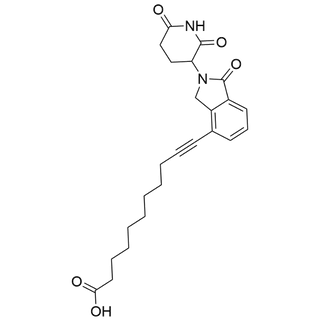 11-(2-(2,6-dioxopiperidin-3-yl)-1-oxoisoindolin-4-yl)undec-10-ynoic acid