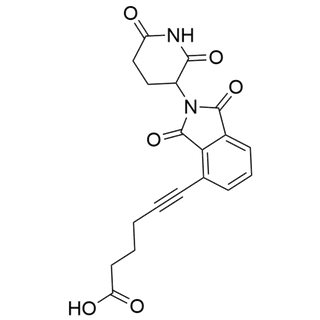 6-(2-(2,6-dioxopiperidin-3-yl)-1,3-dioxoisoindolin-4-yl)hex-5-ynoic acid