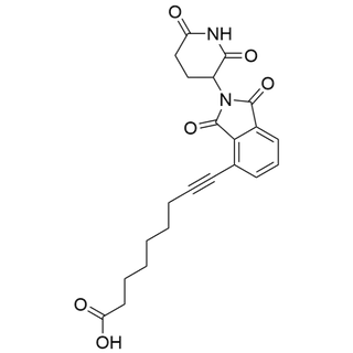 9-(2-(2,6-dioxopiperidin-3-yl)-1,3-dioxoisoindolin-4-yl)non-8-ynoic acid