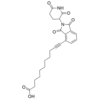 11-(2-(2,6-dioxopiperidin-3-yl)-1,3-dioxoisoindolin-4-yl)undec-10-ynoic acid