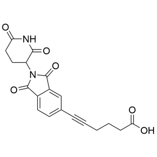 6-(2-(2,6-dioxopiperidin-3-yl)-1,3-dioxoisoindolin-5-yl)hex-5-ynoic acid