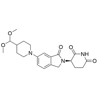 (R)-3-(6-(4-(dimethoxymethyl)piperidin-1-yl)-1-oxoisoindolin-2-yl)piperidine-2,6-dione