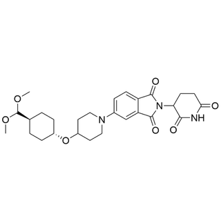 5-(4-(((1r,4r)-4-(dimethoxymethyl)cyclohexyl)oxy)piperidin-1-yl)-2-(2,6-dioxopiperidin-3-yl)isoindoline-1,3-dione