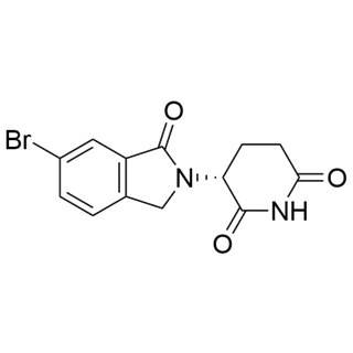 (R)-3-(6-bromo-1-oxoisoindolin-2-yl)piperidine-2,6-dione