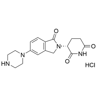 (R)-3-(1-oxo-5-(piperazin-1-yl)isoindolin-2-yl)piperidine-2,6-dione