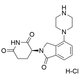 (S)-3-(1-oxo-4-(piperazin-1-yl)isoindolin-2-yl)piperidine-2,6-dione hydrochloride